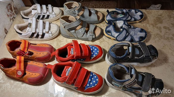 Детская обувь на лето пакетом и отдельно 24 размер