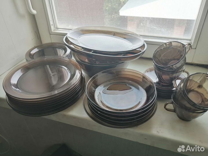 Набор столовой посуды бу