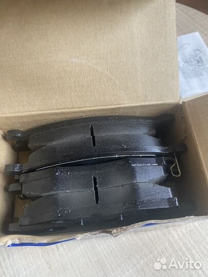 Тормозные колодки передние kia rio