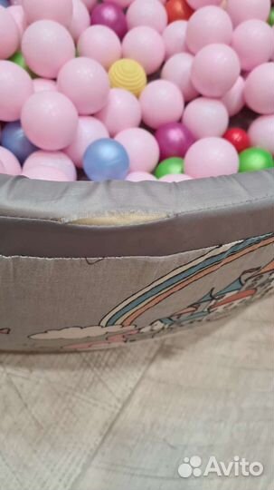 Сухой бассейн с шариками бу