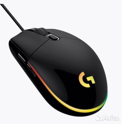 Мышь игровая Logitech G102 черная