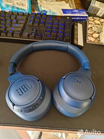 Наушники накладные Bluetooth JBL Tune 710BT Blue