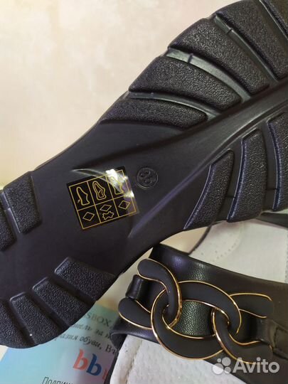 Босоножки женские 35 размер черные blessbox