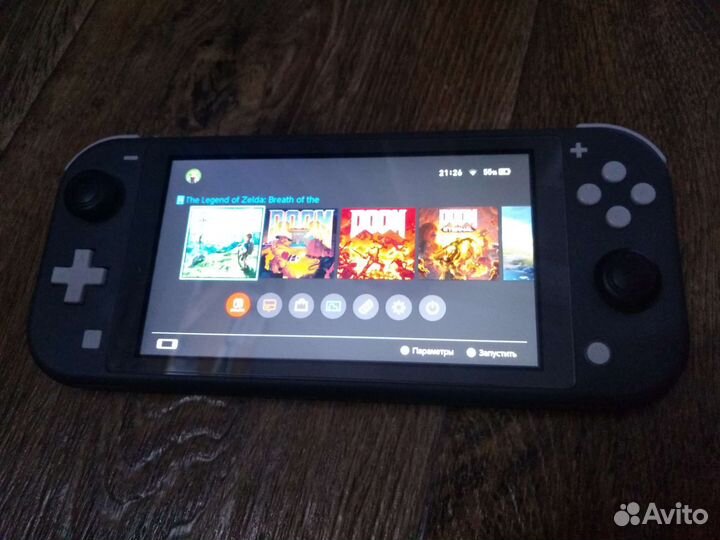 Nintendo switch lite с играми