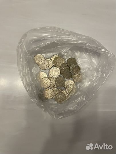 Монеты 10 рублей 1992 г 28 шт