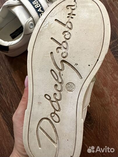Dolce gabbana кеды
