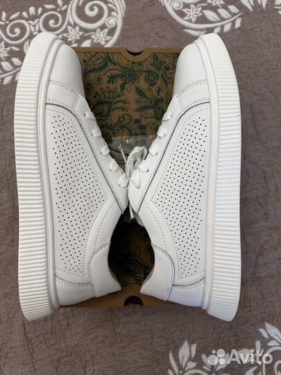 Кеды женские из натуральной кожи