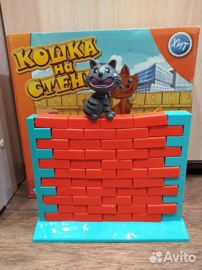 Игра настольная Кошка на стене