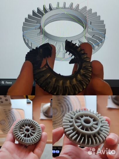 Печать на 3D принтере, моделирование, чертежи