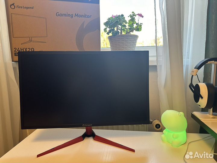 Монитор игровой Aopen 24HX2Q, 1920x1080, 144 Гц