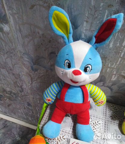 Заяц игрушка мягкая серии мульти-пульти