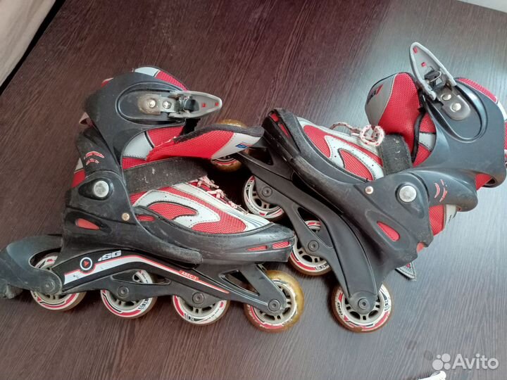 Коньки роликовые подростковые (взрослые)