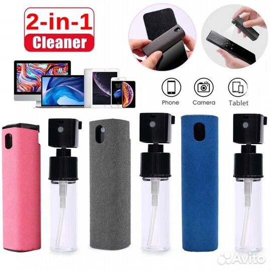 Устройство для очистки экрана телефона 2в1