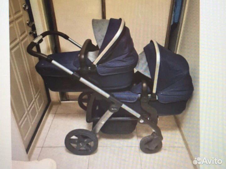 Коляска для двойни 2 в 1 Silver Cross