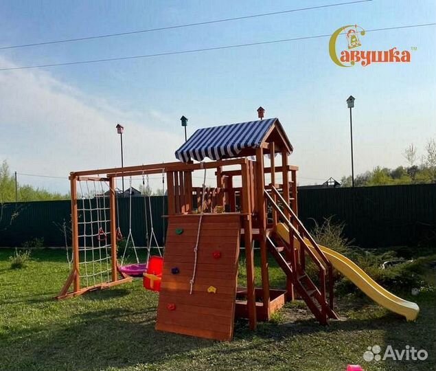 Детская площадка уличная Савушка Хит 3