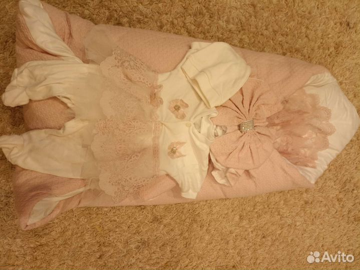 Конверт на выписку для девочки