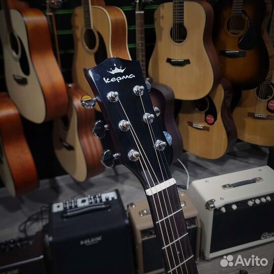 Kepma F0 GA WA акустическая гитара с кейсом новая