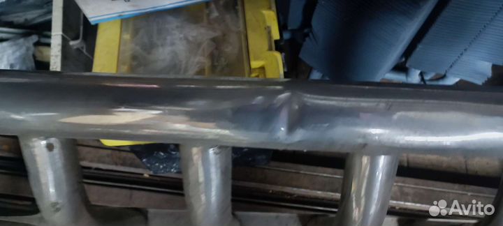 Защита переднего бампера jeep