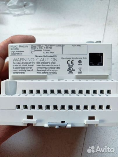 Контроллер siemens rlu220