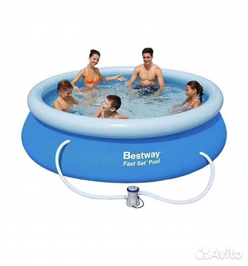 Бассейн Bestway Fast Set 57270, 305х76 см