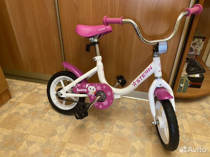 Велосипед детский для девочки 12
