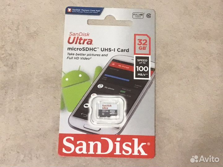 Карта памяти Sandisk MicroSD
