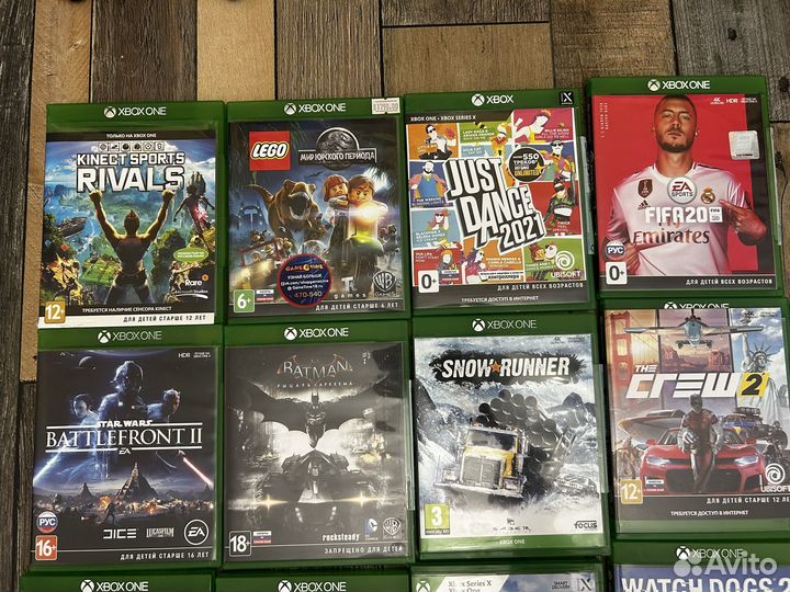 Игры для xbox one диски