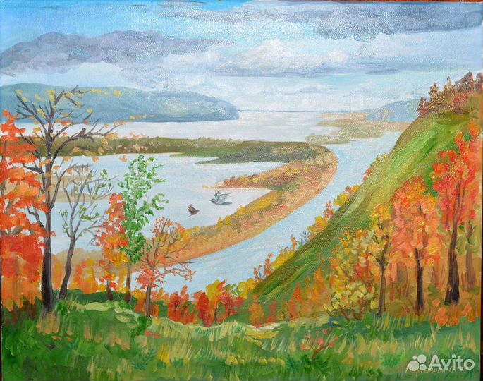 Картина маслом на холсте 