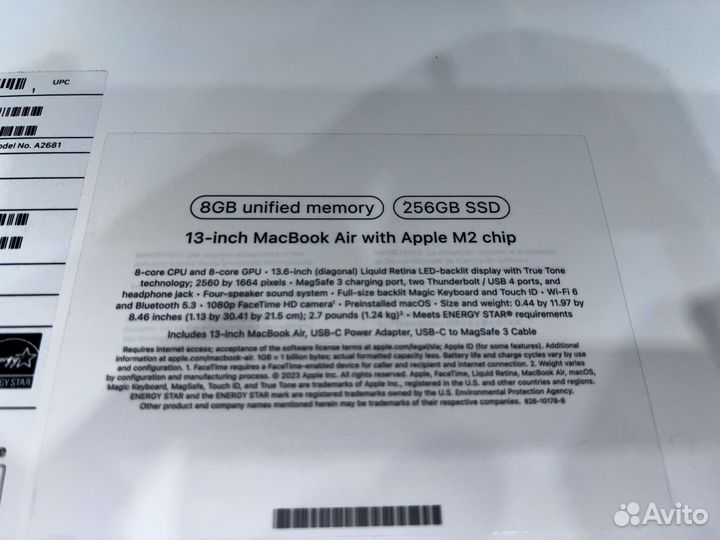 Macbook air m2 space grey