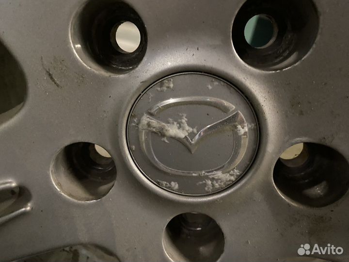 Зимняя резина r16 на оригинальных дисках mazda
