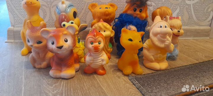 Резиновые игрушки СССР