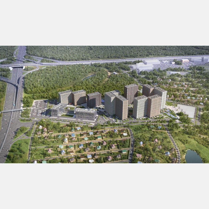 2-к. апартаменты, 64,4 м², 15/23 эт.