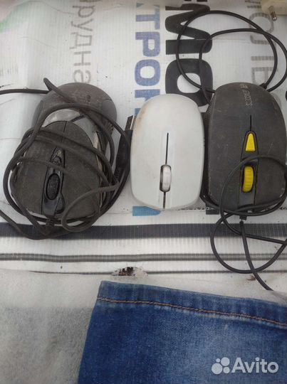 Проводные и не проводные мышки на запчасти