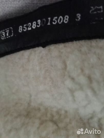 Зимние женские сапоги 37 натуральная замша