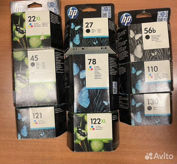 Картриджи HP