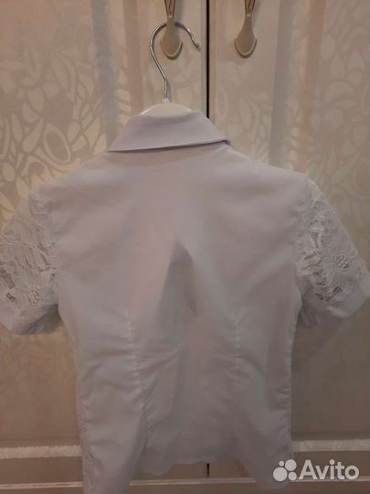 Блузка белая для девочки