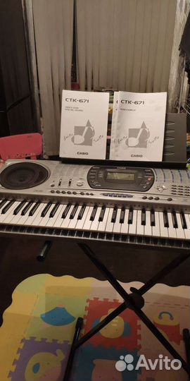 Синтезатор casio CTK 671