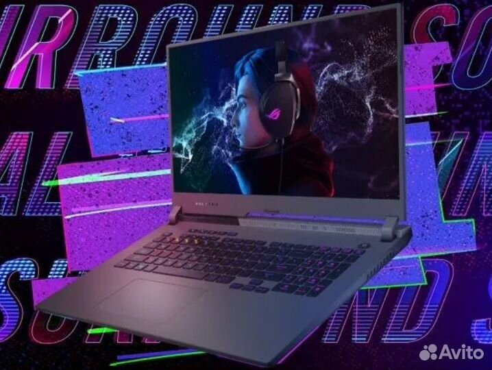 Asus ROG Strix G17 2.5К 240Гц R9-7945H/4050/16/1тб