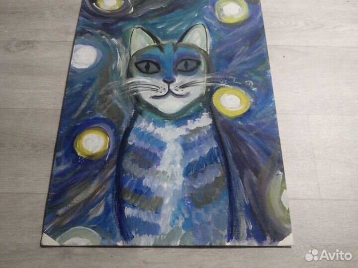 Картина-гуашью