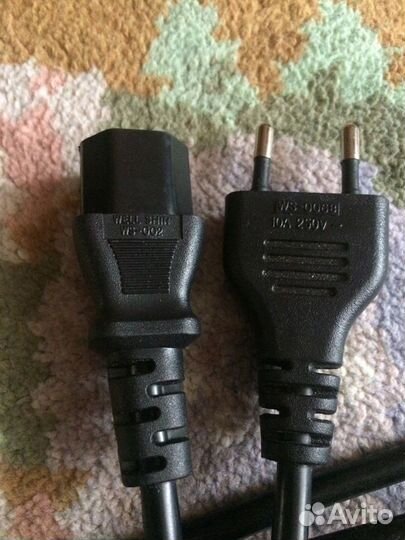 Сетевой кабель питания для тv 1.8 м новый