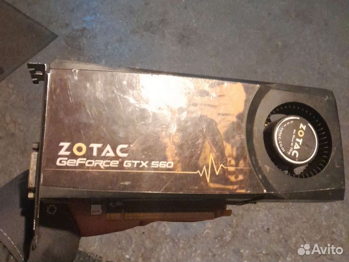 Видеокарта GTX 560