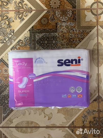 Урологические прокладки женские Seni