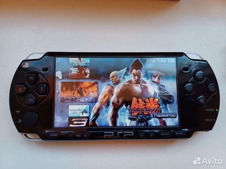 Sony psp Slim с играми