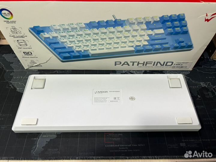 Игровая механическая клавиатура ardor gaming Pathf