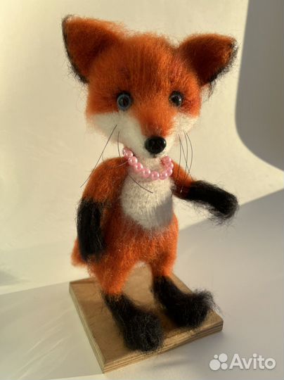 Лисичка вязаная