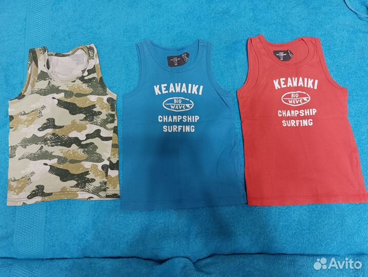 Майки на мальчика 98 р