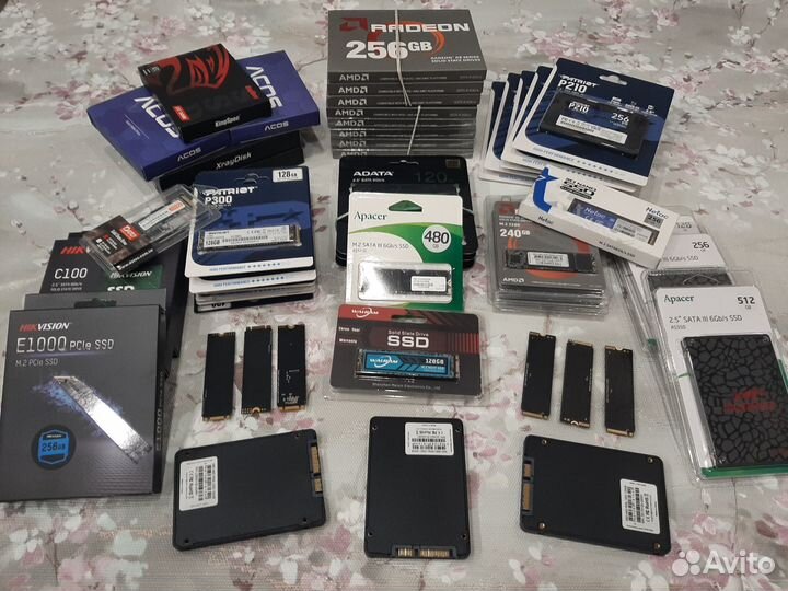 SSD и HDD SATA M.2 Nvme PCI-E (Опт и Розница)