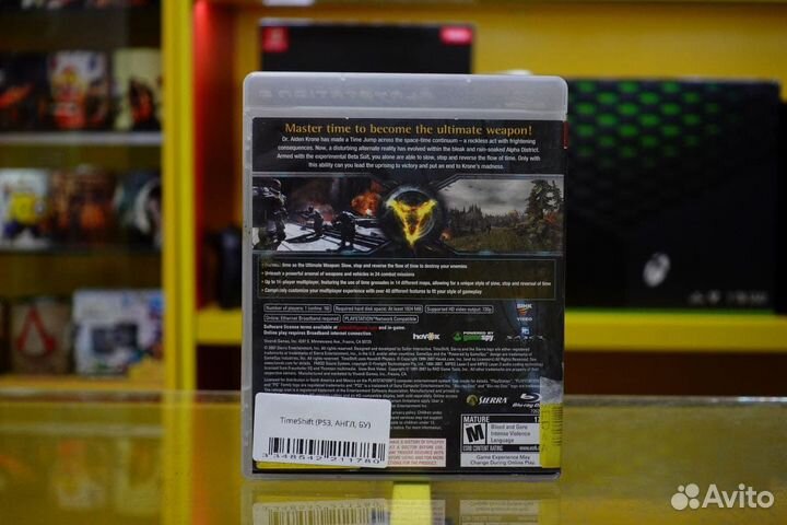 TimeShift (PS3, англ, бу)