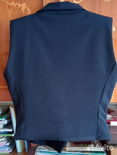 Форма школьная для девочки тёмно-синяя (6-7 класс)