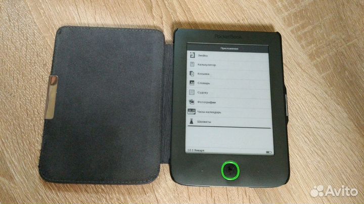 Электронная книга pocketbook 515 с чехлом